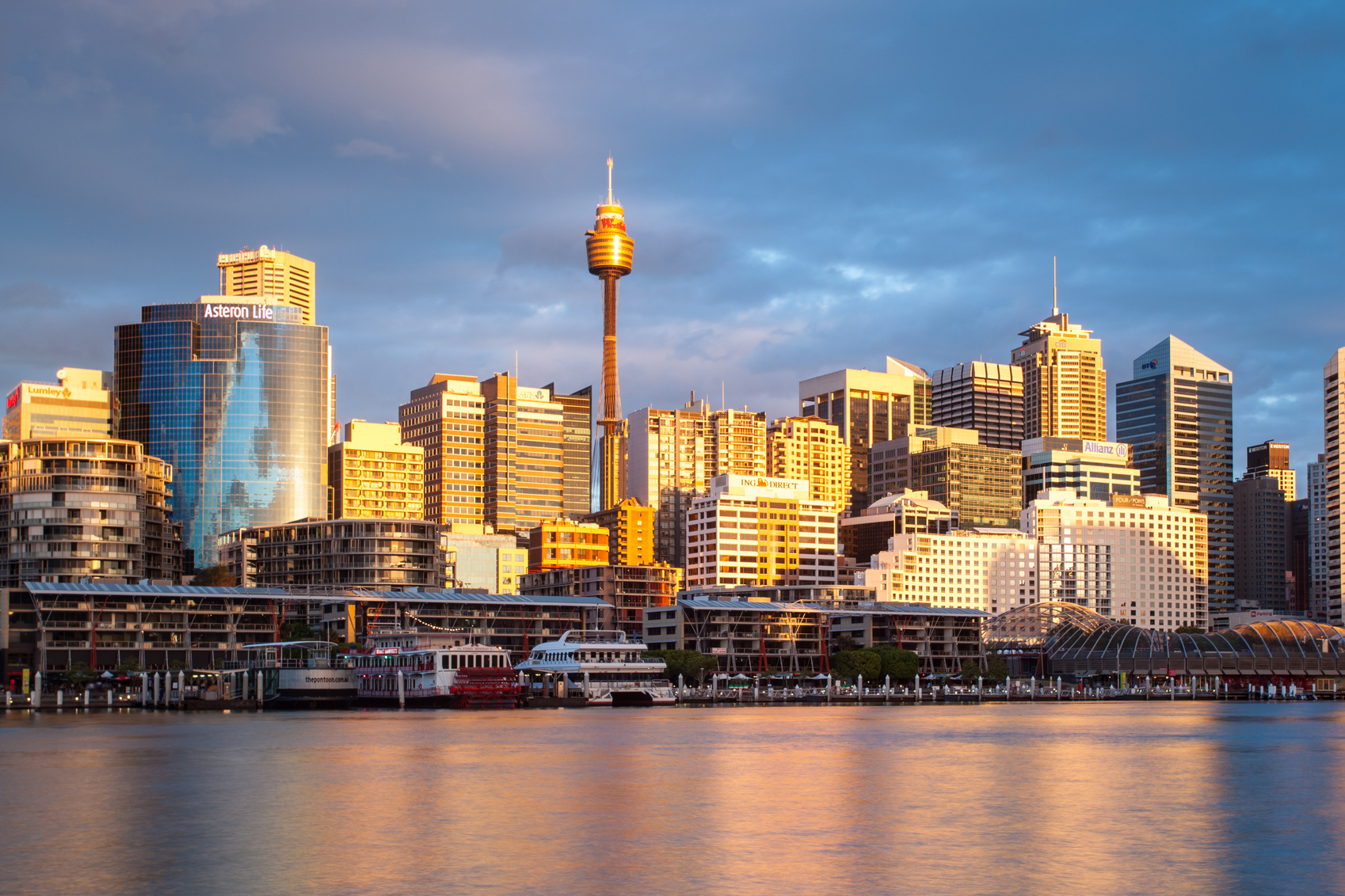 Sydney CBD at Dusk