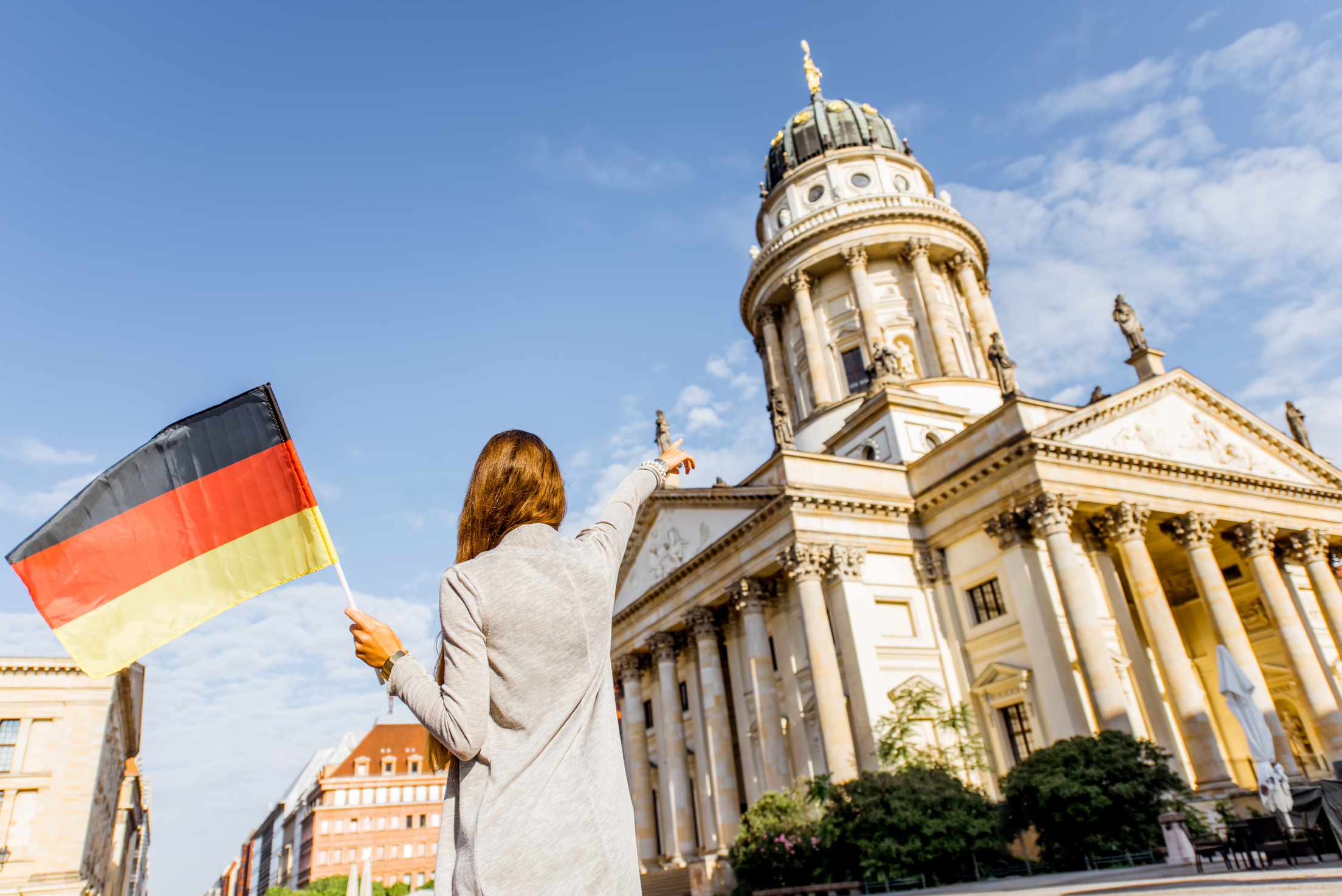 Woman Traveling in Berlin