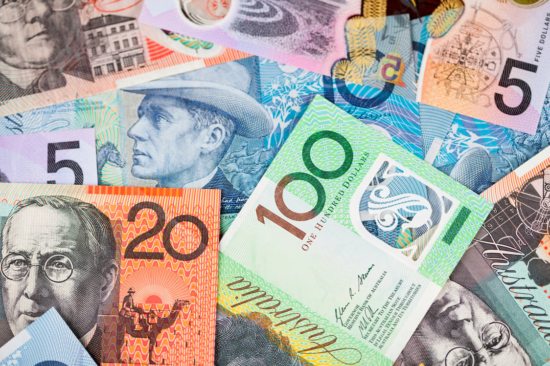 Australian Dollars Background